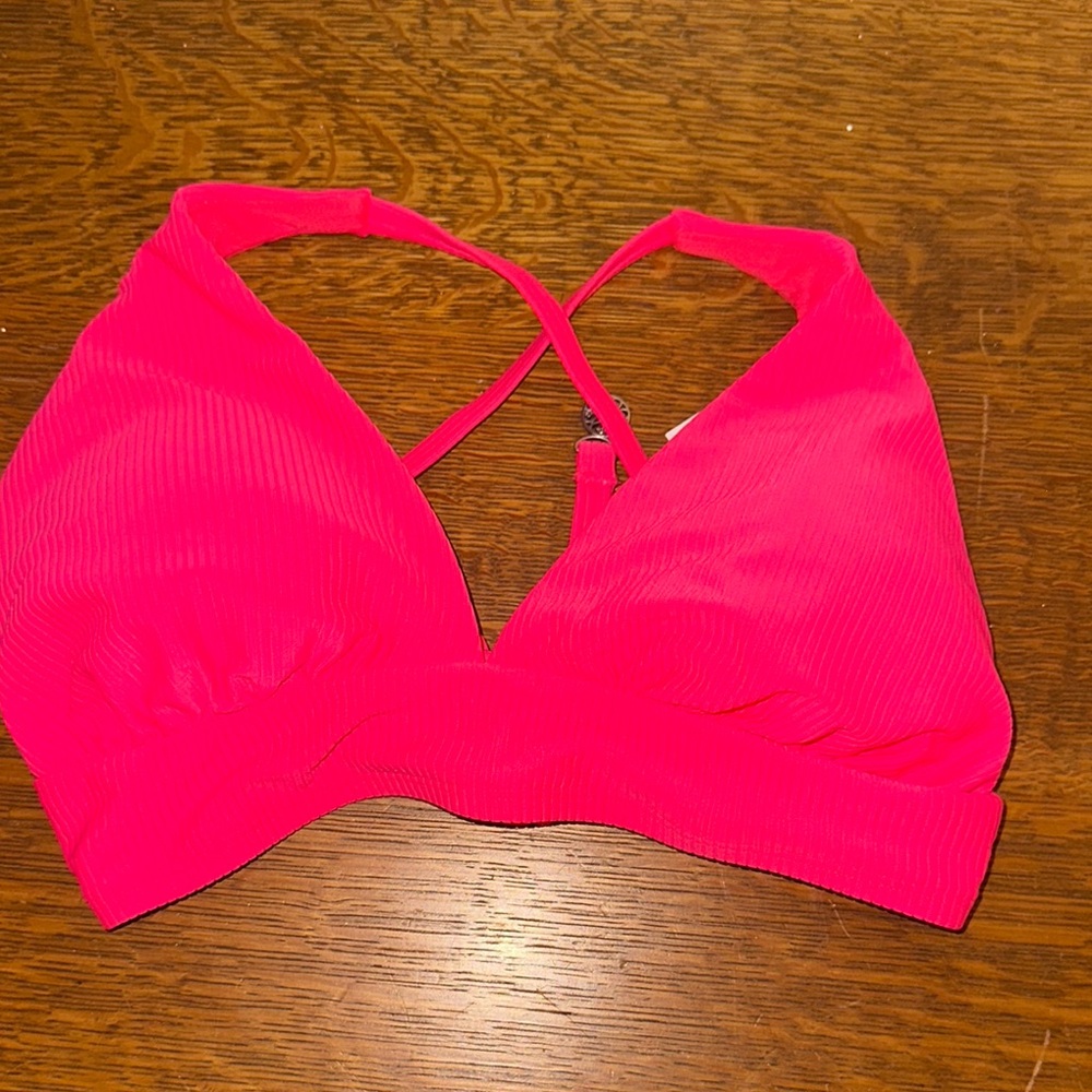 Vibrant Pink Women's Swim Top